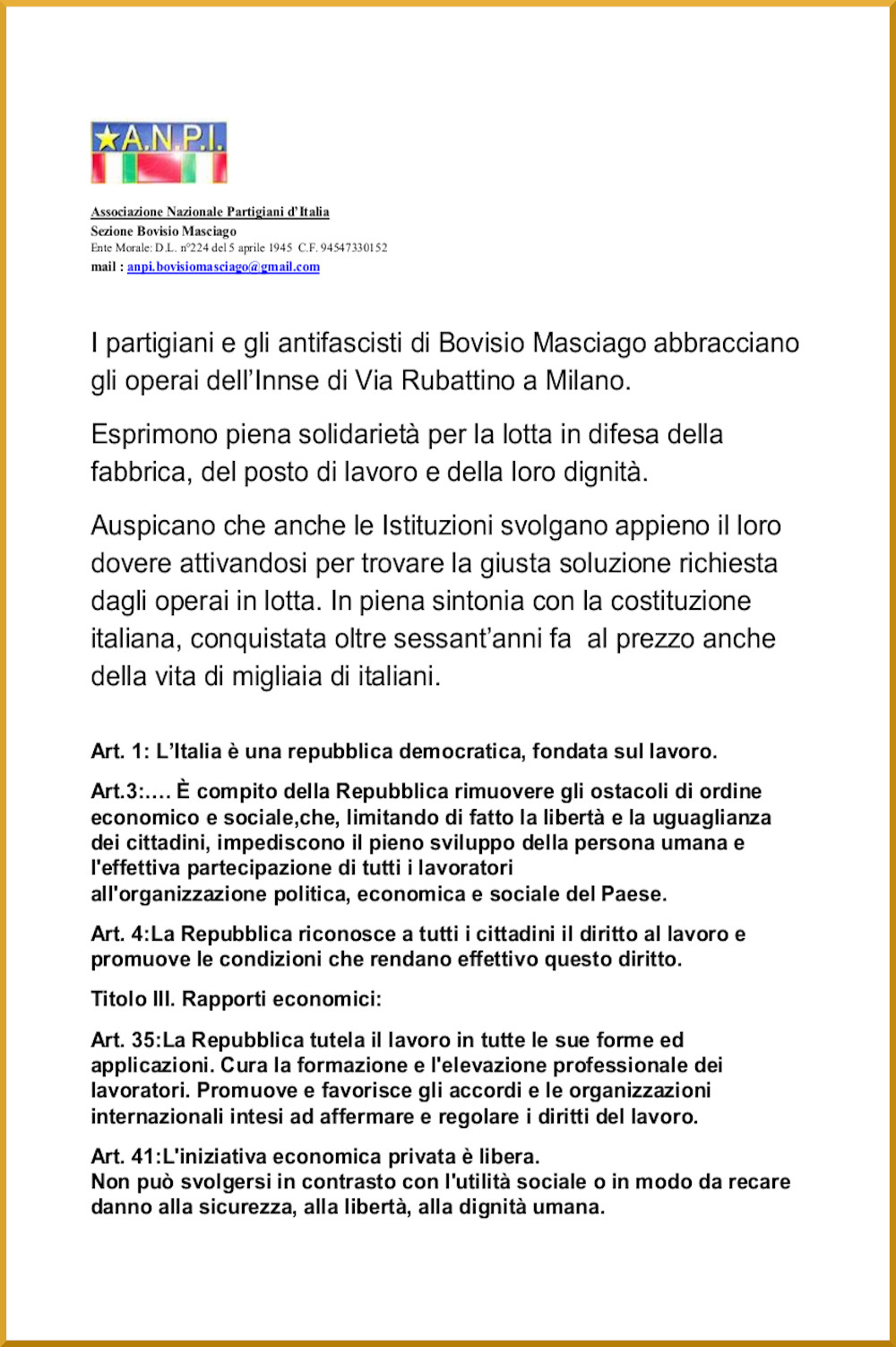 foto, lettera
