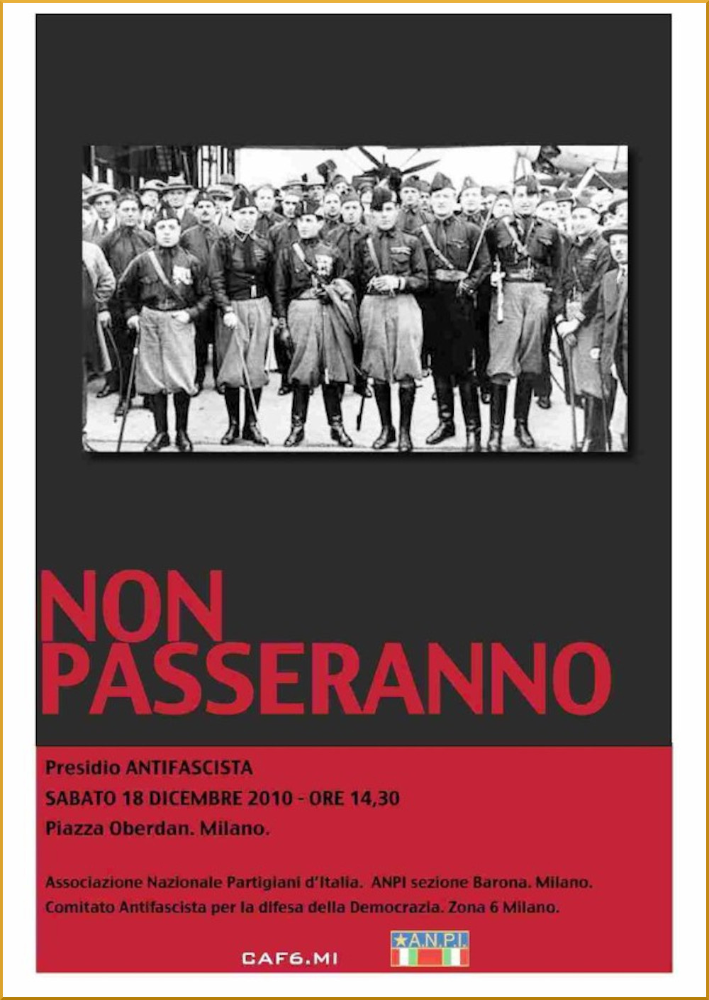 Foto Manifesto della mobilitazione