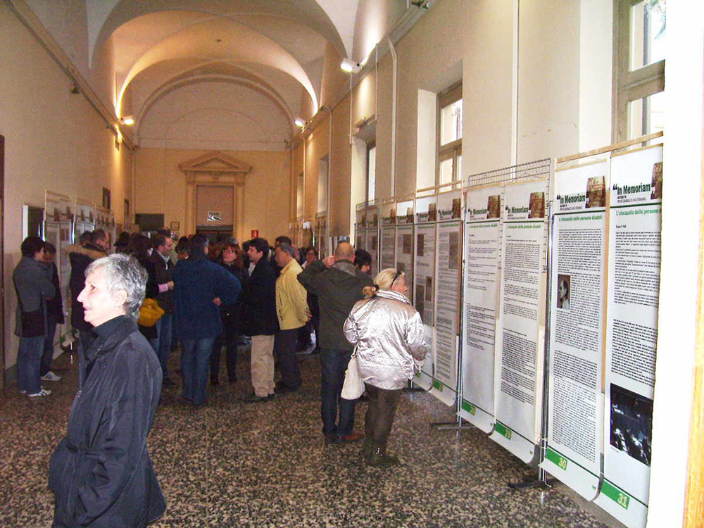 Foto presentazionew mostra AKTION T 4 Lo sterminio dei disabili