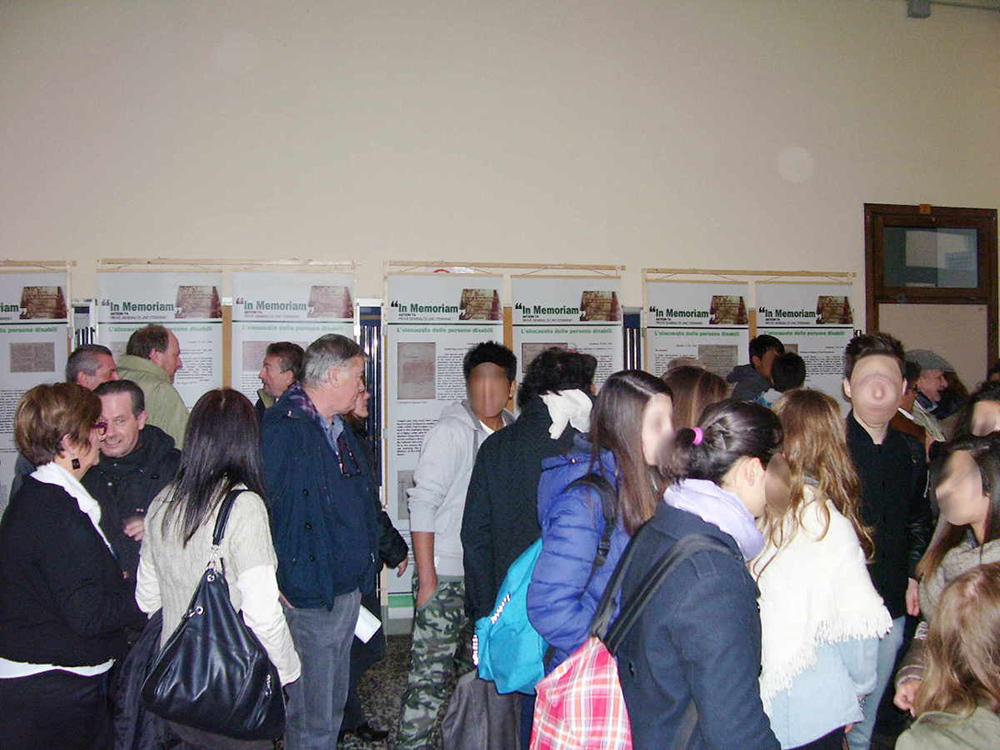 Foto presentazionew mostra AKTION T 4 Lo sterminio dei disabili