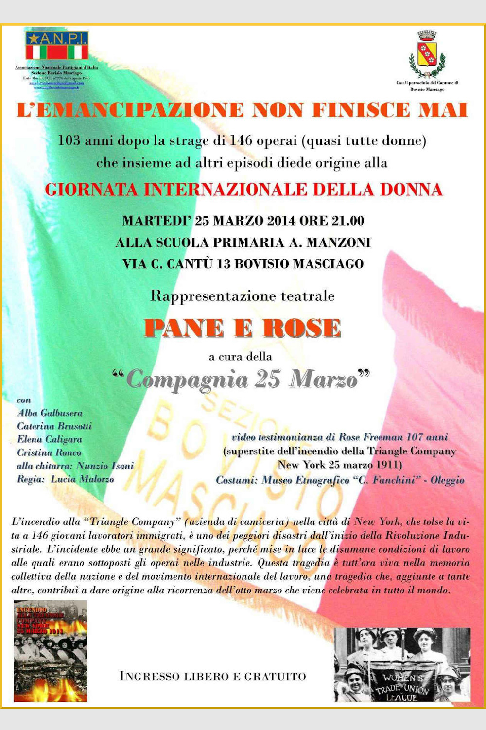 Manifesto dell'evento
