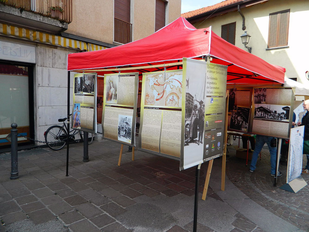Foto allestimento mostra