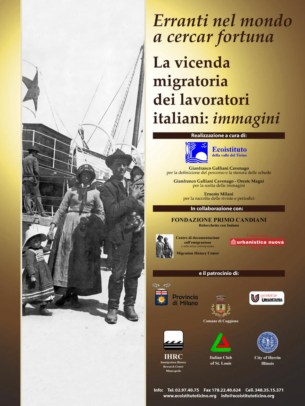 Manifesto introduttivo mostra