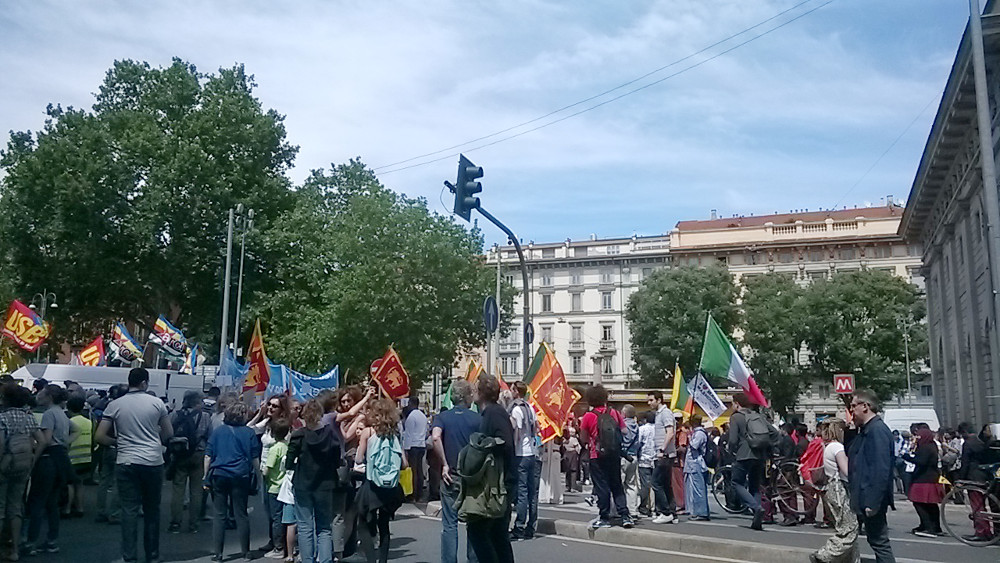 20 maggio 2019, foto momenti del corteo