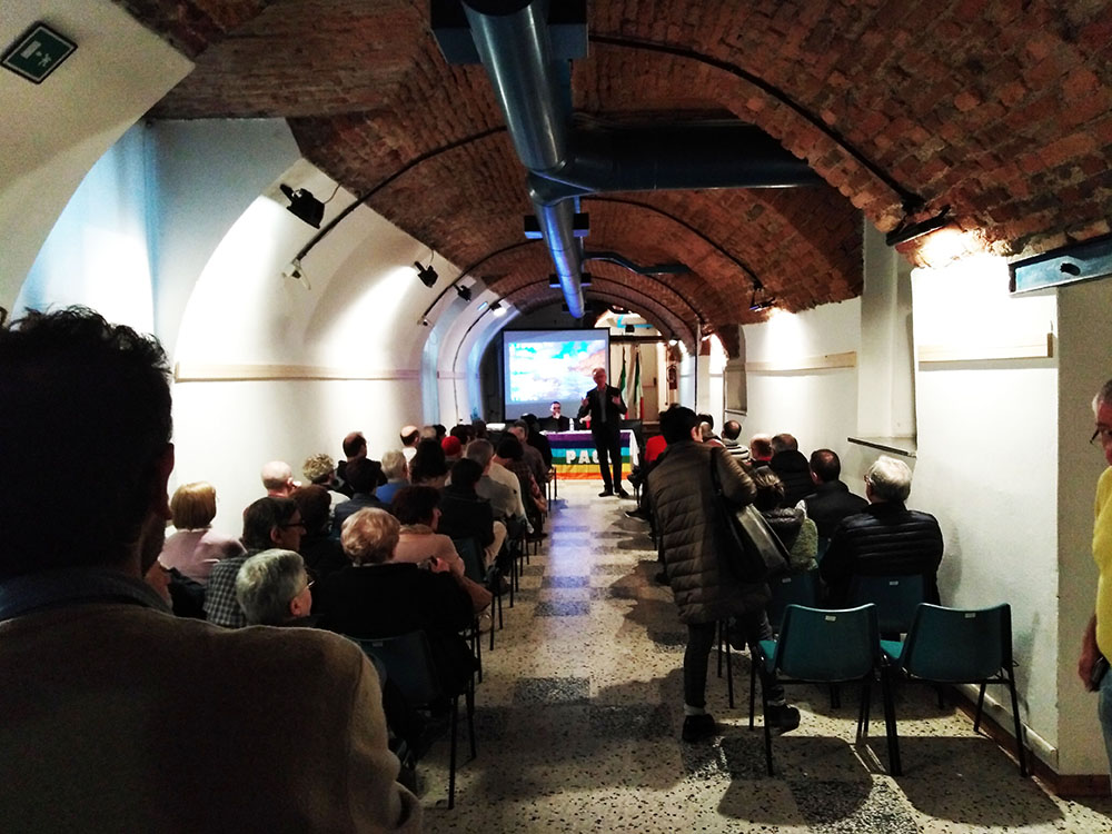 foto intervento di Pietro Arienti