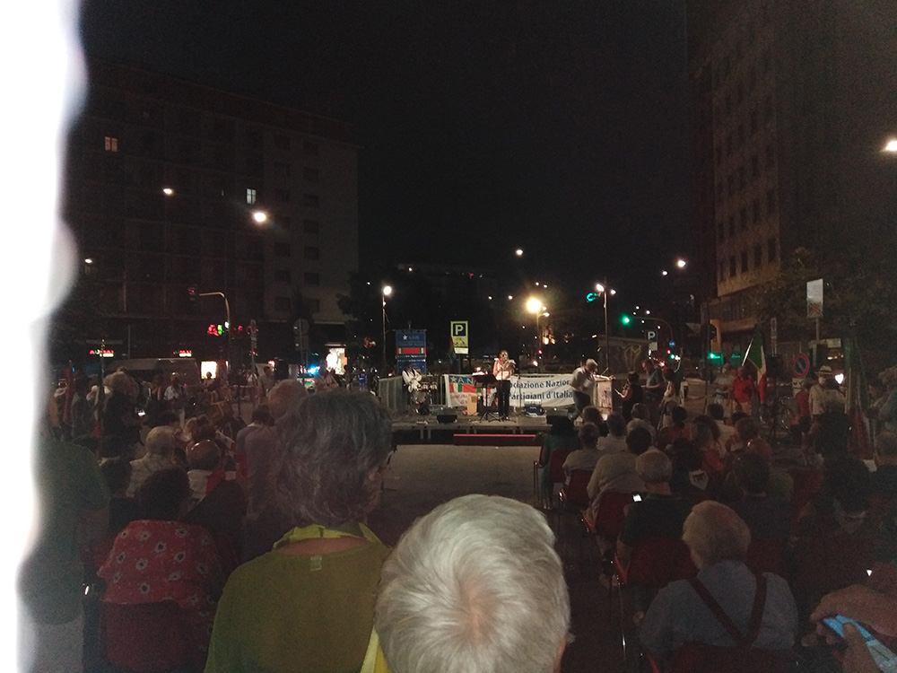 Piazzale Loreto manifestazione 2022