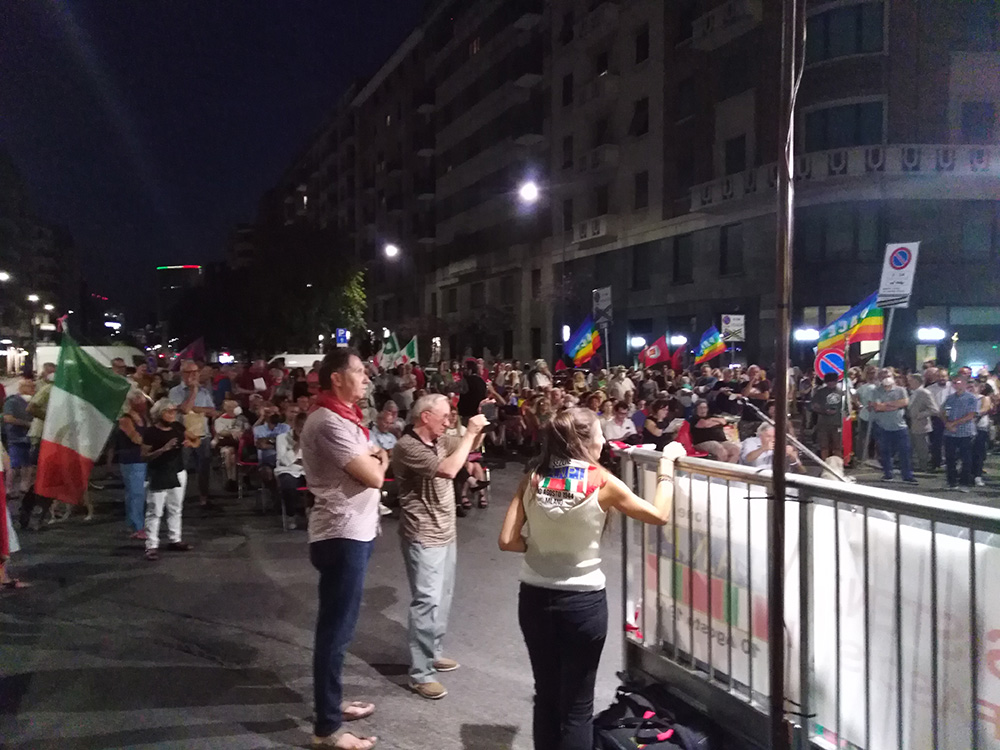 Piazzale Loreto manifestazione 2022
