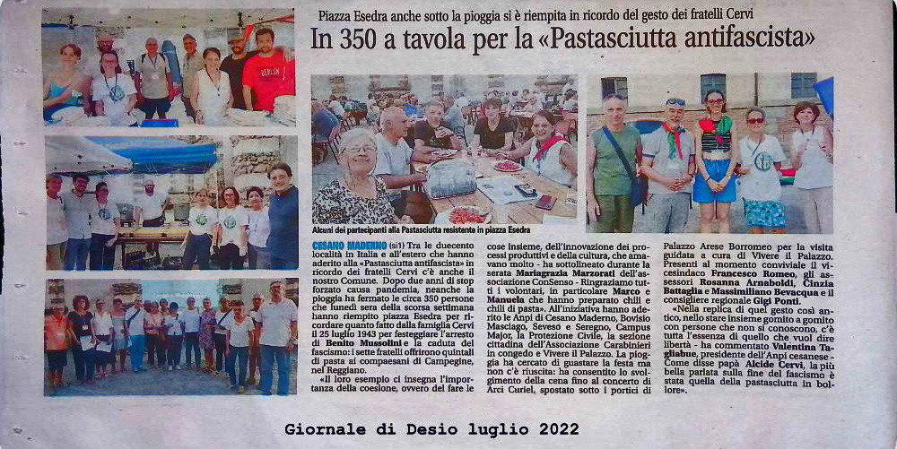 Foto articolo Giornale di Desio