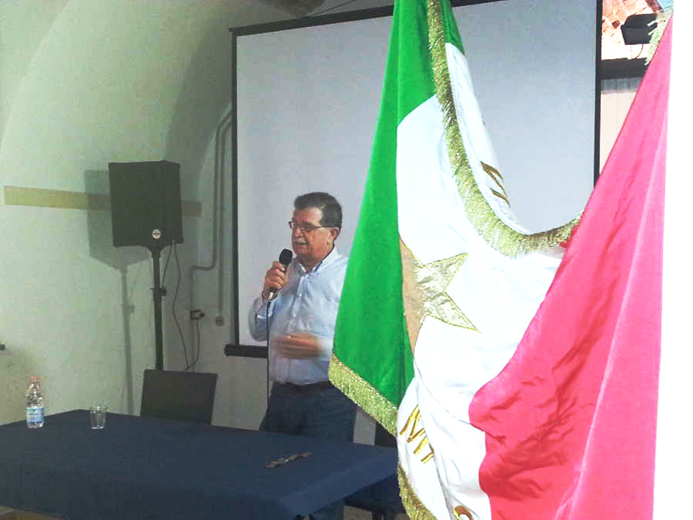 Manifesto dell'evento Partiti per Bergamo