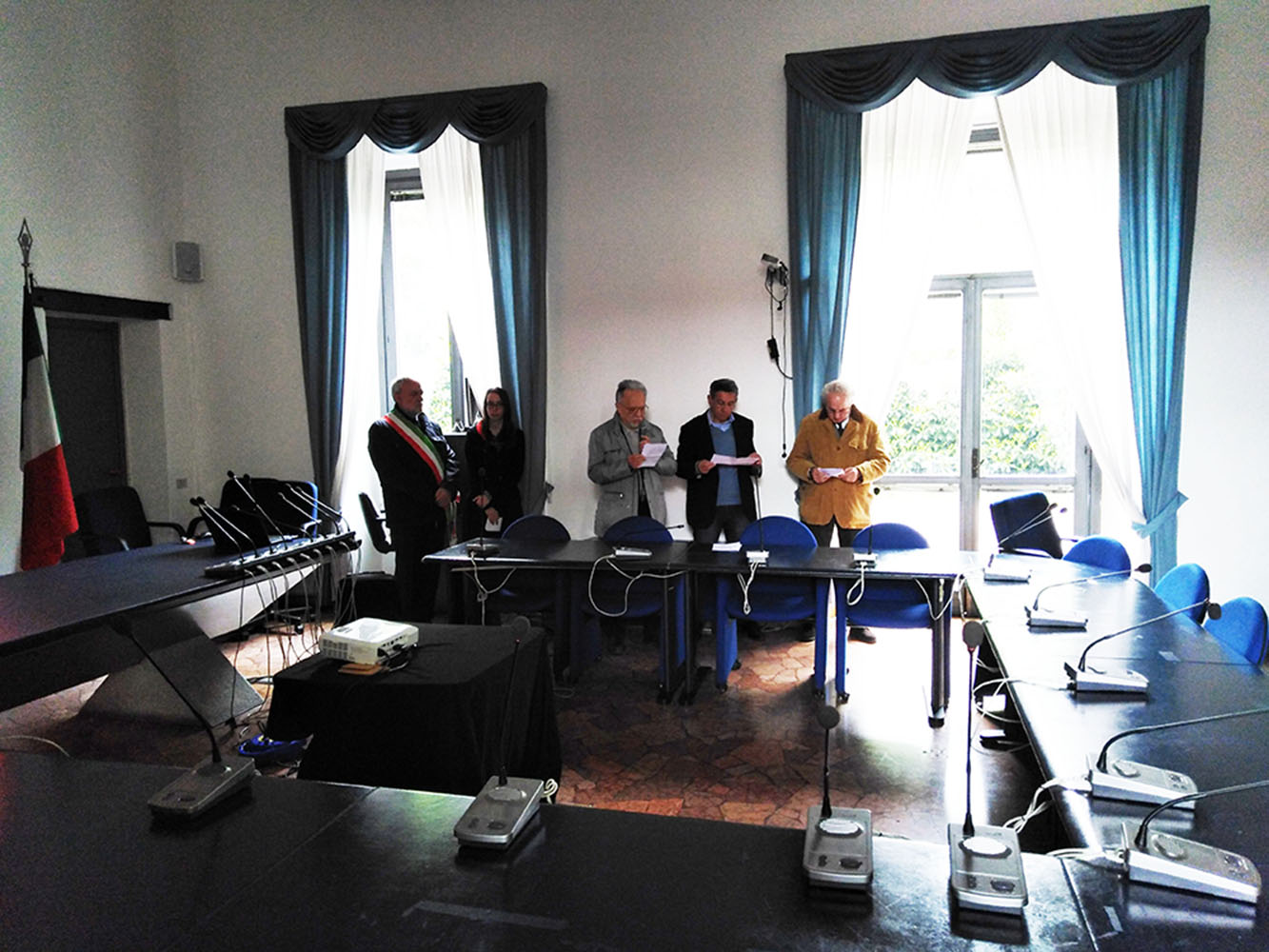25 aprile 2019, letture e conclusione della cerimonia