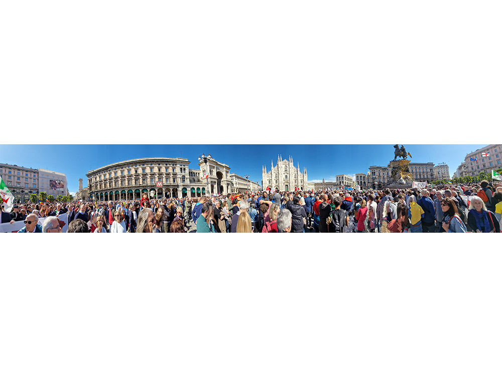 Foto foto 25 Aprile 2023 manifestazione nazionale a Milano
