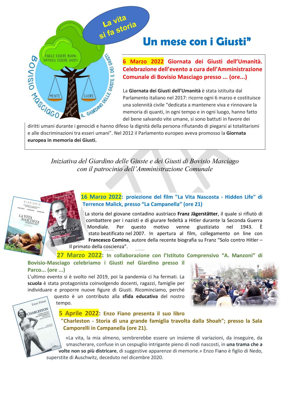 immagine manifesto programma mensile