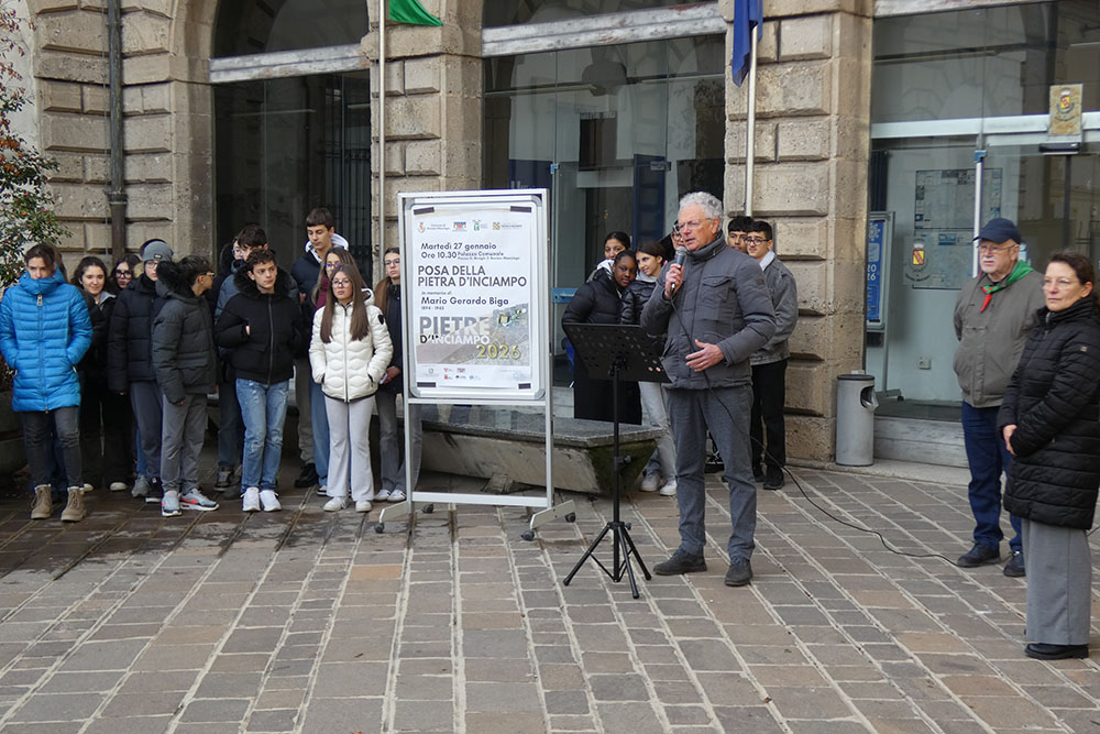 commemorazione del 27 Gennaio 2026 intervento Pietro Arienti