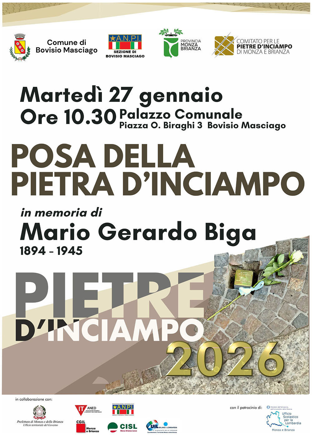foto Manifesto Giorno della memoria 2026